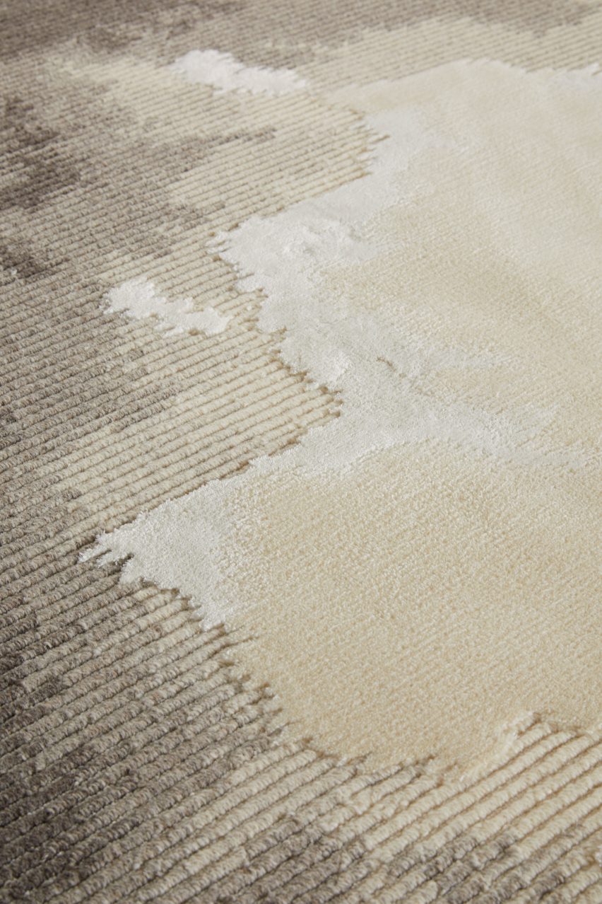 Biophilic rug by Tai Ping at London Design Festival
