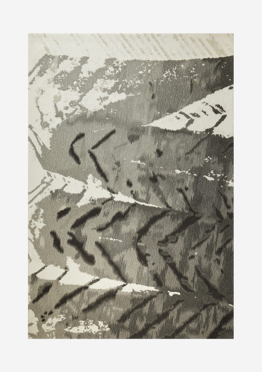 Biophilic rug by Tai Ping at London Design Festival