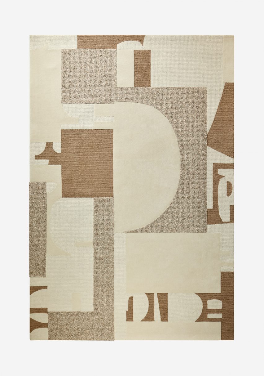 Biophilic rug by Tai Ping at London Design Festival