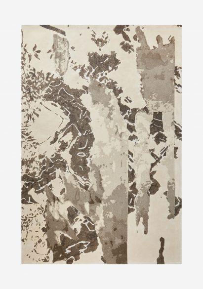 Cut out of Biophilic rug by Tai Ping