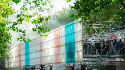Agnes stage at Rally festival designed by Cake Architecture