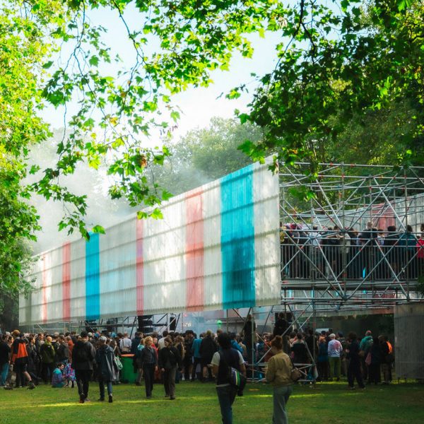 Agnes stage at Rally festival designed by Cake Architecture