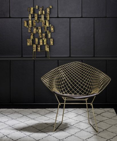 Gold-plated Diamond Chair