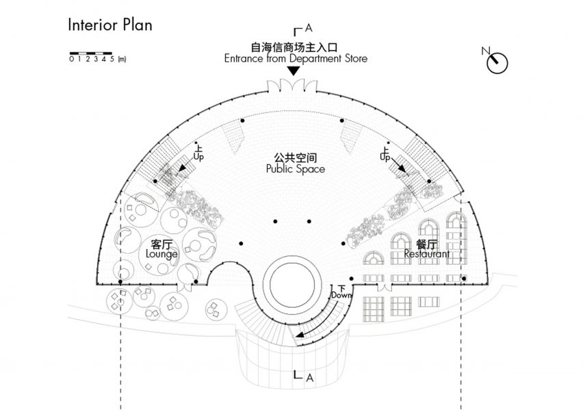 Plan of Skybowl by Society Particular