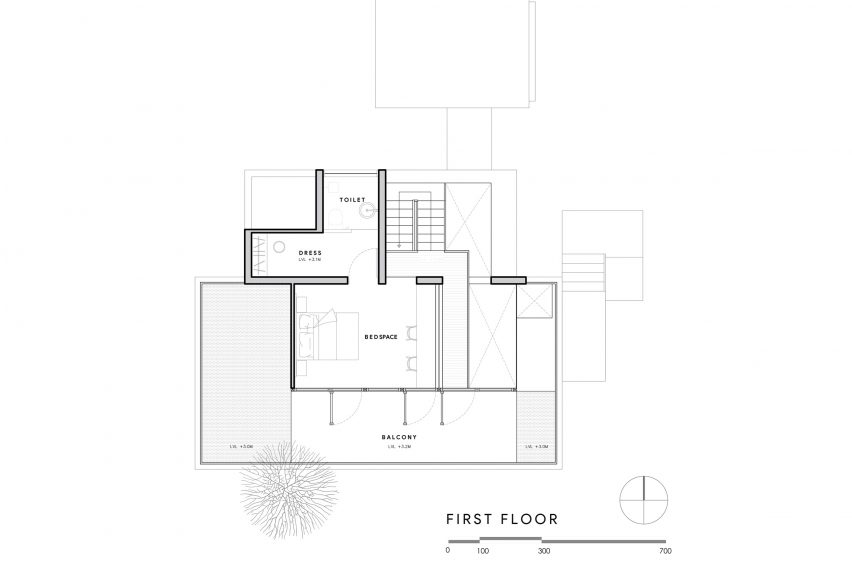 First floor plan of URUL house