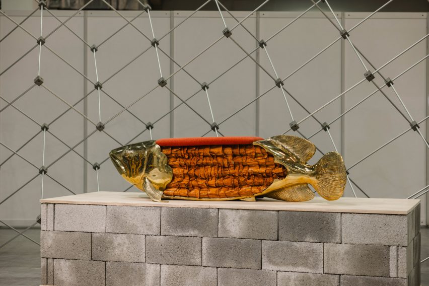 Fish bench by Apiwat Chitapanya