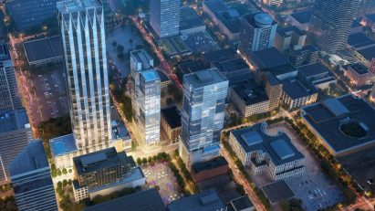 Goettsch Partners designs Nashville's tallest skyscraper with "subtle" facets