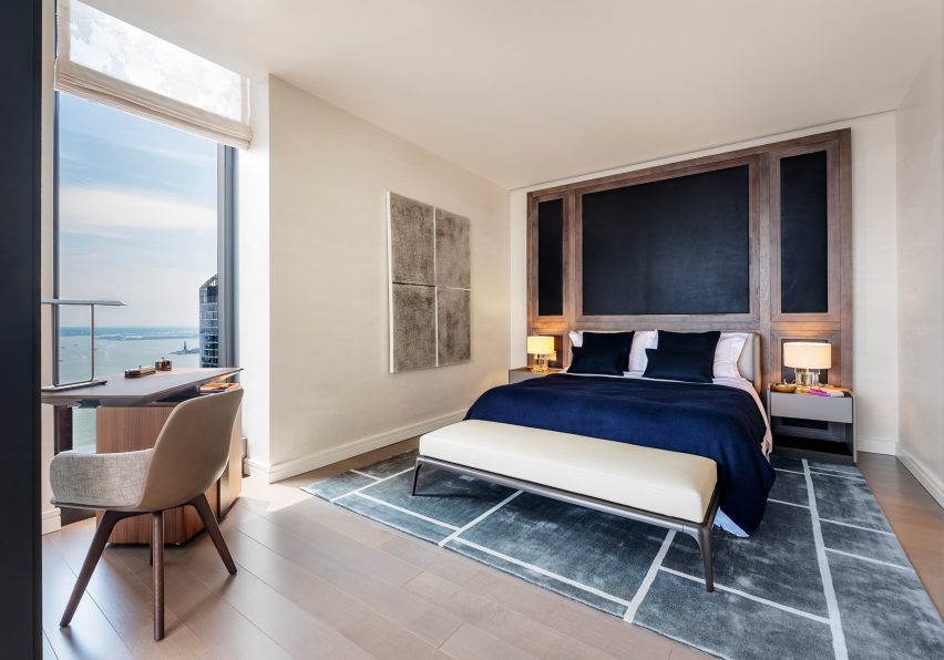 Interior of skyscraper