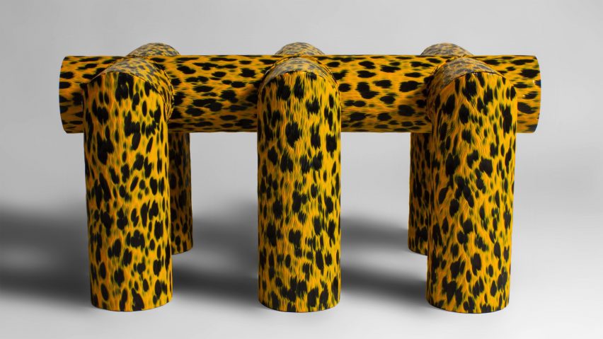 The Leopard bench by Rik van Veen