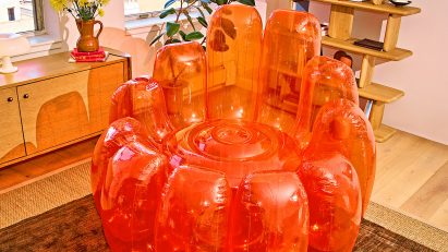 Orange chair