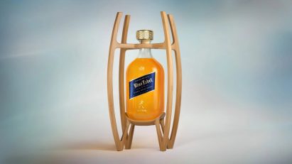 Lightest bottle design Johnnie Walker