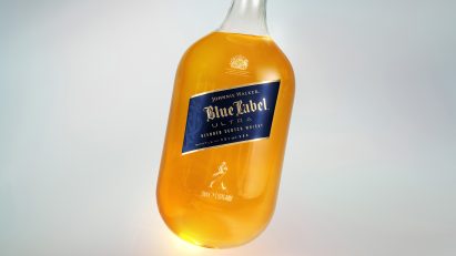 Johnnie Walker Blue Label Ultra lightest glass bottle