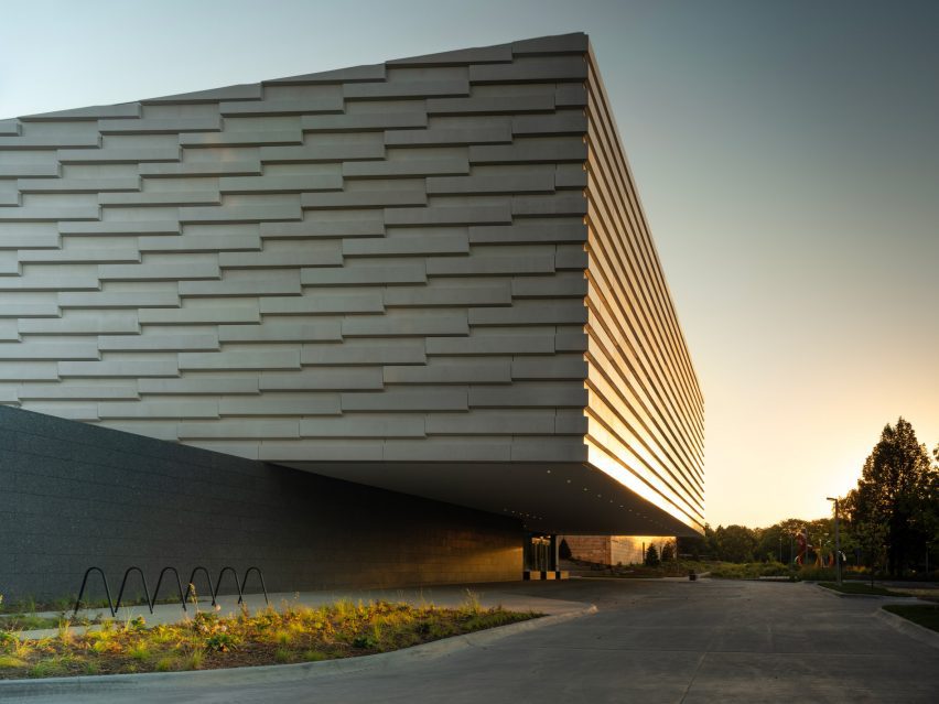 Metal clad museum