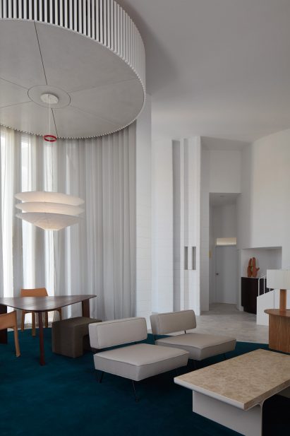 Interior of Tomich House by Mark Jeavons and Ohlo Studio