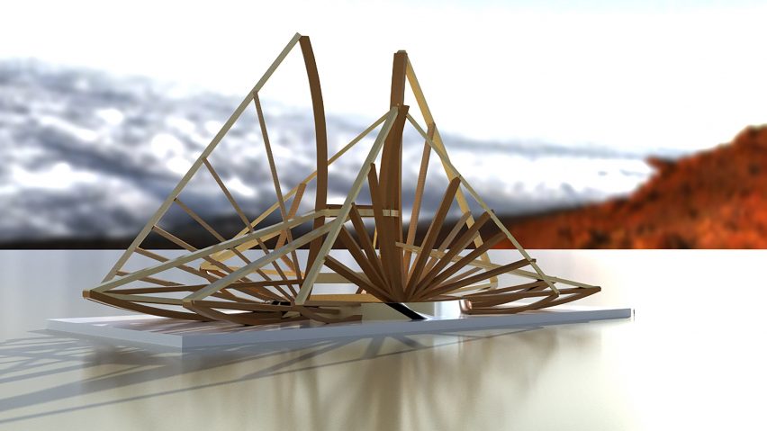 Mini city architectural design with digital model by Albus Oscar Chung