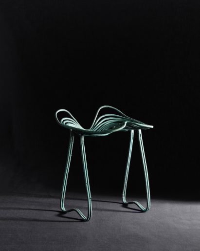 Bronze chair