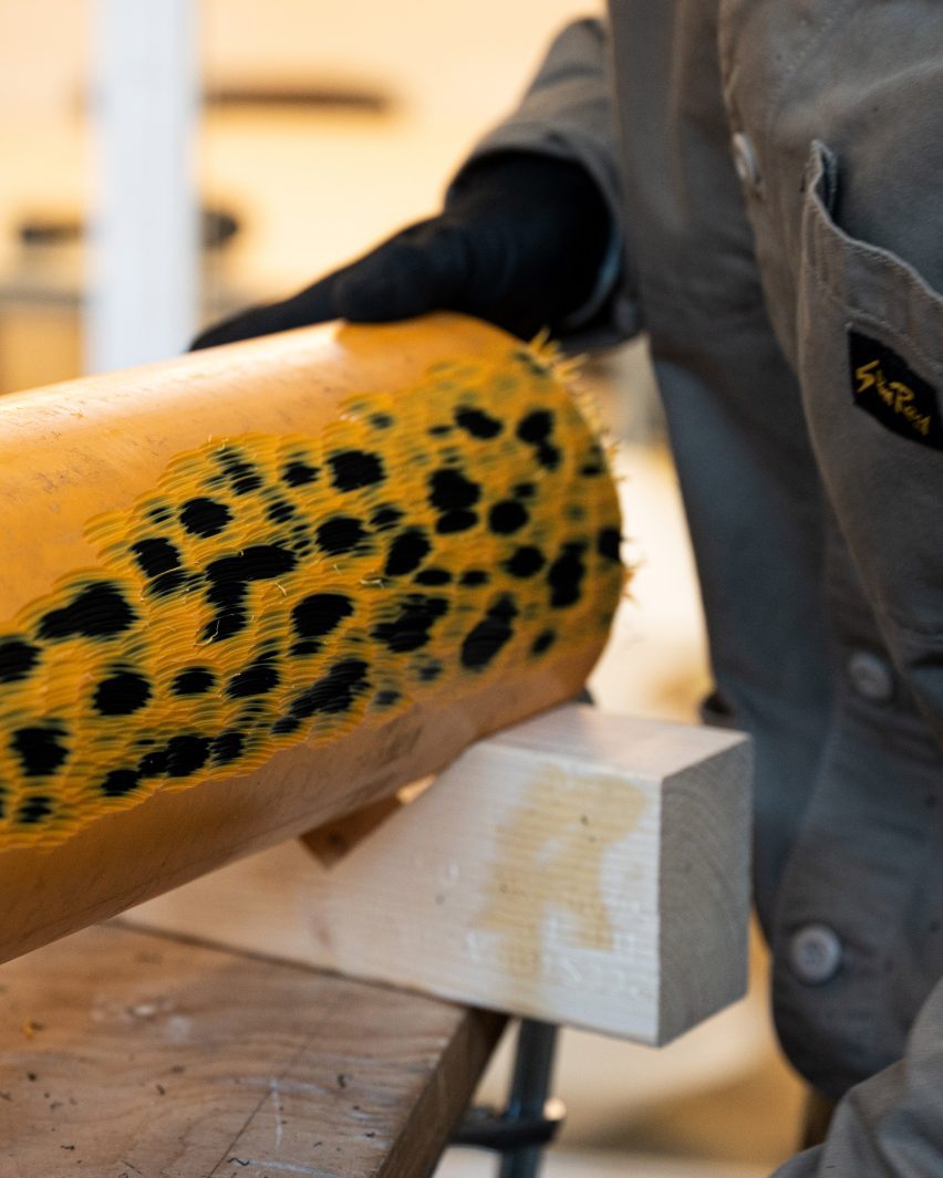 The Leopard bench by Rik van Veen