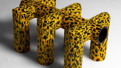 The Leopard bench by Rik van Veen