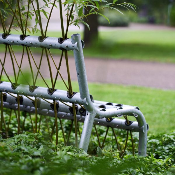Reusable formwork by Studio Part moulds trees into living bench