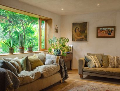 Living space within London extension by The DHaus Company