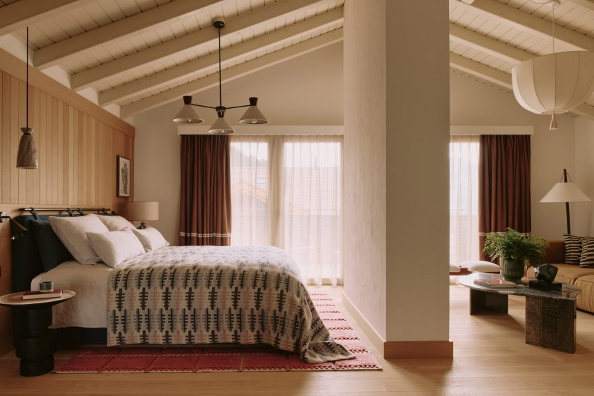 Bedroom under the eaves