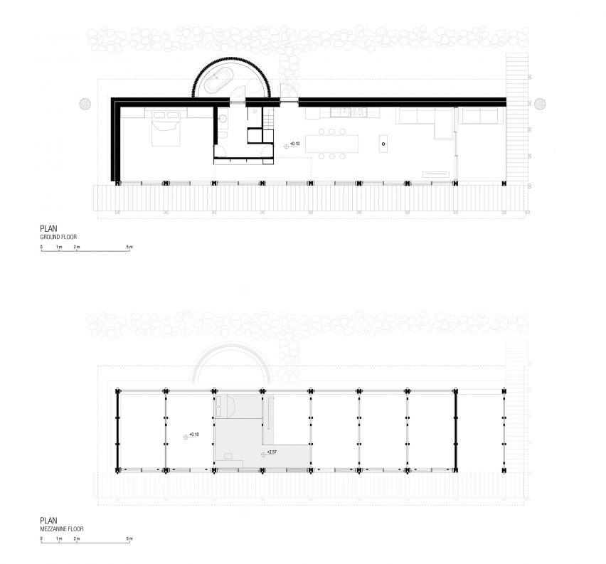 Plan of Two Face House by SO?