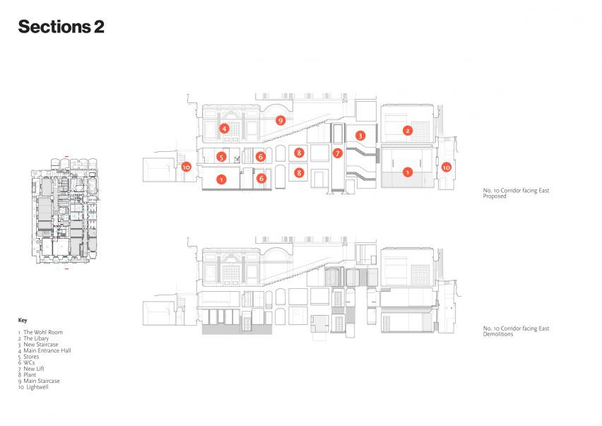 Section of the British Academy by Wright and Wright