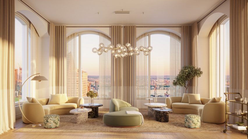 Neutral coloured living room