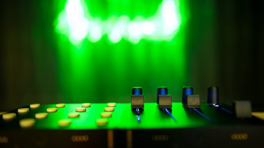 Close-up photograph of electric dials.