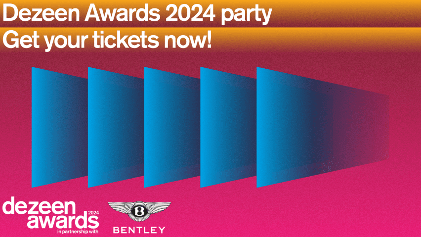 Join us at Hackney Church for the Dezeen Awards 2024 party!