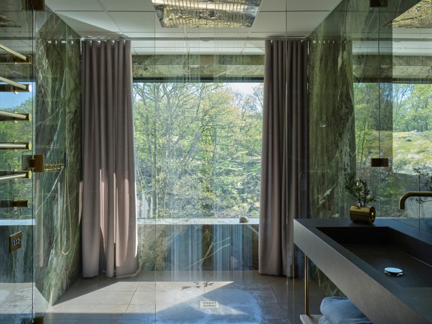 Skog suite at Arken, at the Eriksberg Hotel and Nature Reserve, by Bernadotte & Kylberg