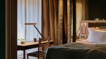 Skog suite at Arken, at the Eriksberg Hotel and Nature Reserve, by Bernadotte & Kylberg