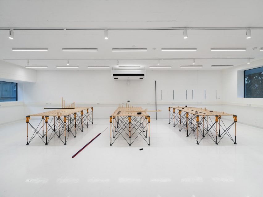 Art Studios of the Faculty of Education by Dilna