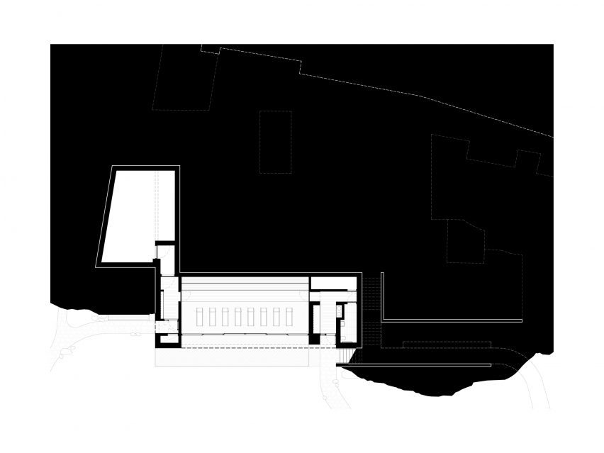 Balnea Spa lower level plan