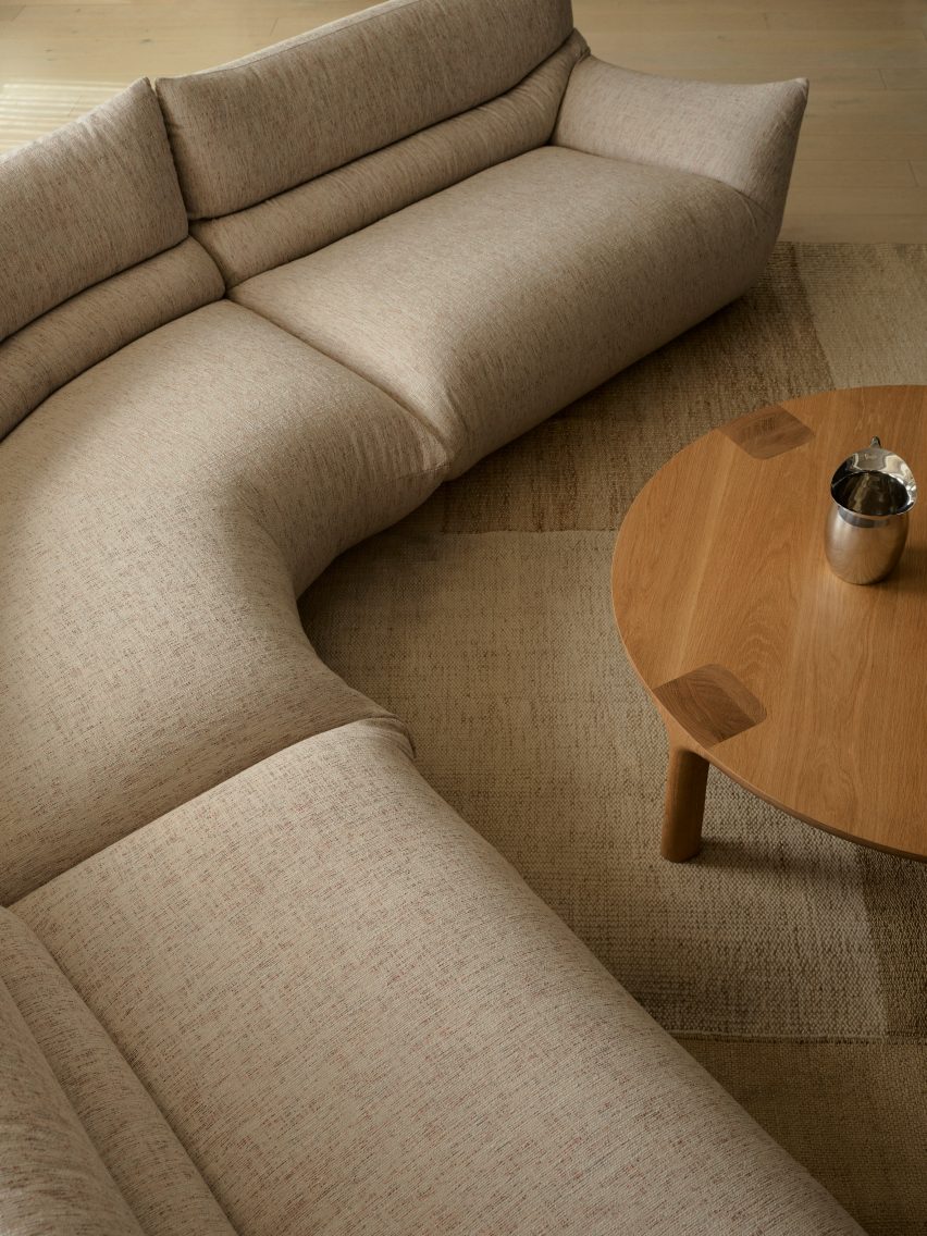 Billo seating system by Adam Goodrum for Nau