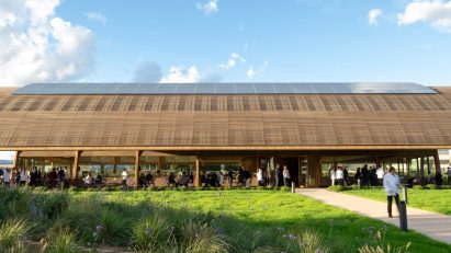 Foster + Partners has added a visitor centre to Bodegas Faustino
