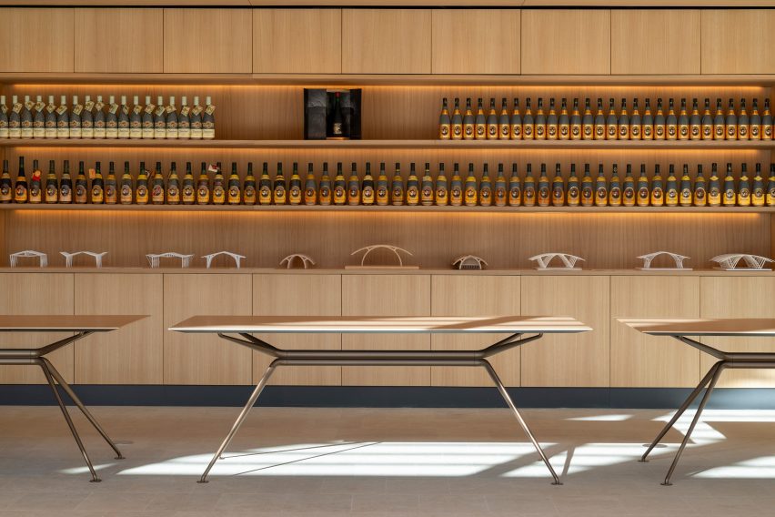 Visitor centre at Bodegas Faustino winery by Foster + Partners