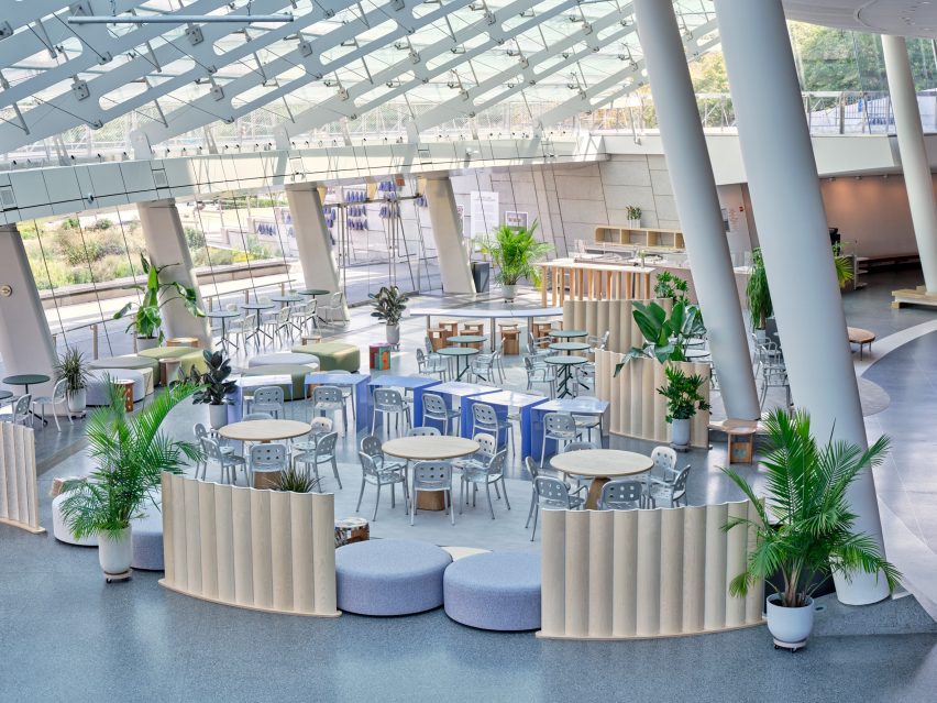 Brooklyn Museum Cafe by Office of Tangible Space