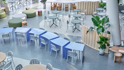 Brooklyn Museum Cafe by Office of Tangible Space