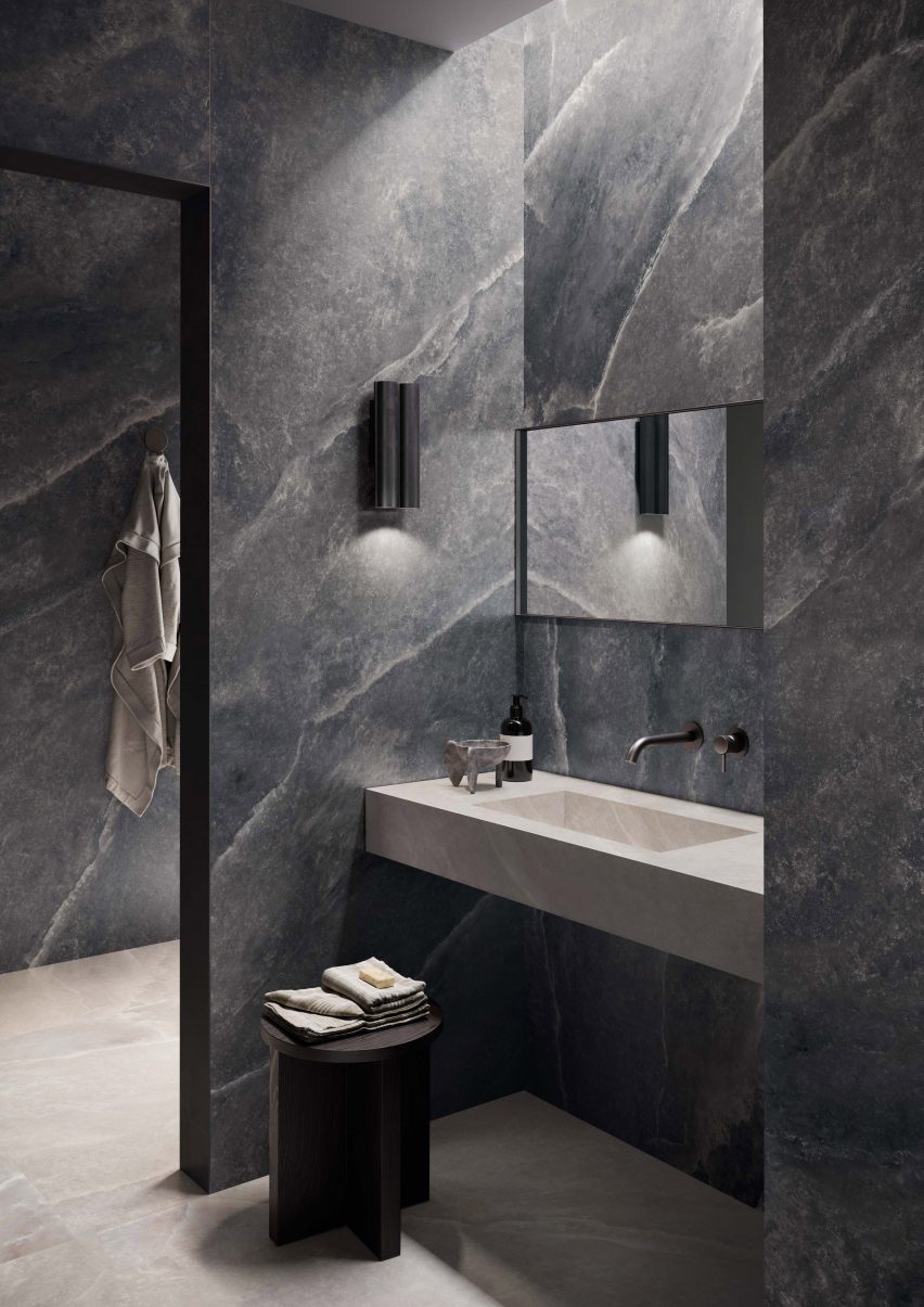 Wider single basin from Casalgrande Padana's Aquatio collection