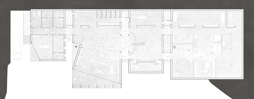 Plan of Cold War Museum Regan Vest by AART