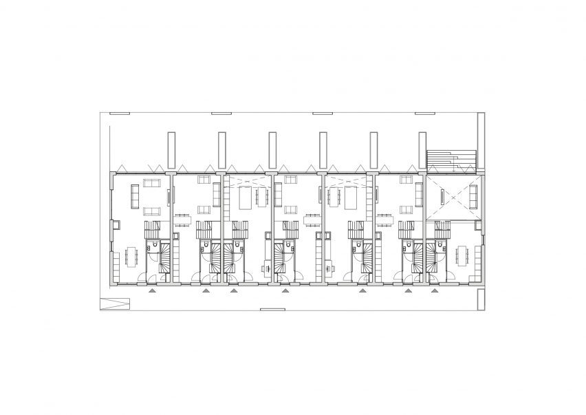 Buitenplaats Koningsweg housing ground floor plan by MVRDV