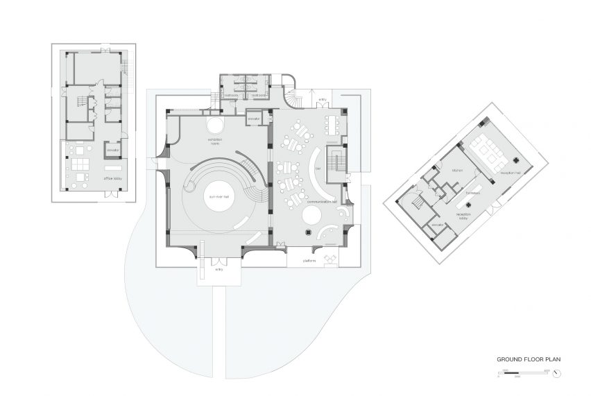 First floor plan of Flickering Peak by Wutopia Lab