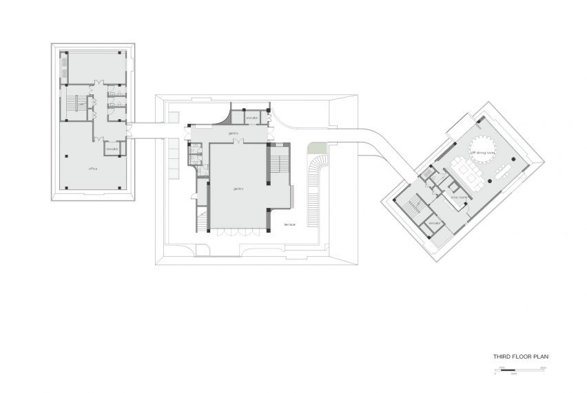 Third floor plan of Flickering Peak by Wutopia Lab