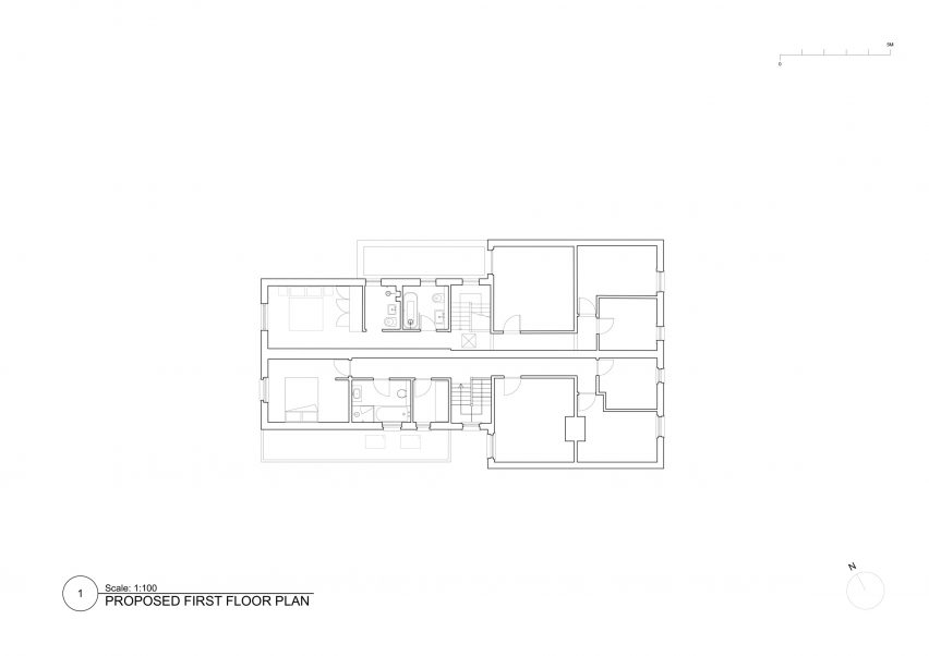 Proposed first floor plan Station Road