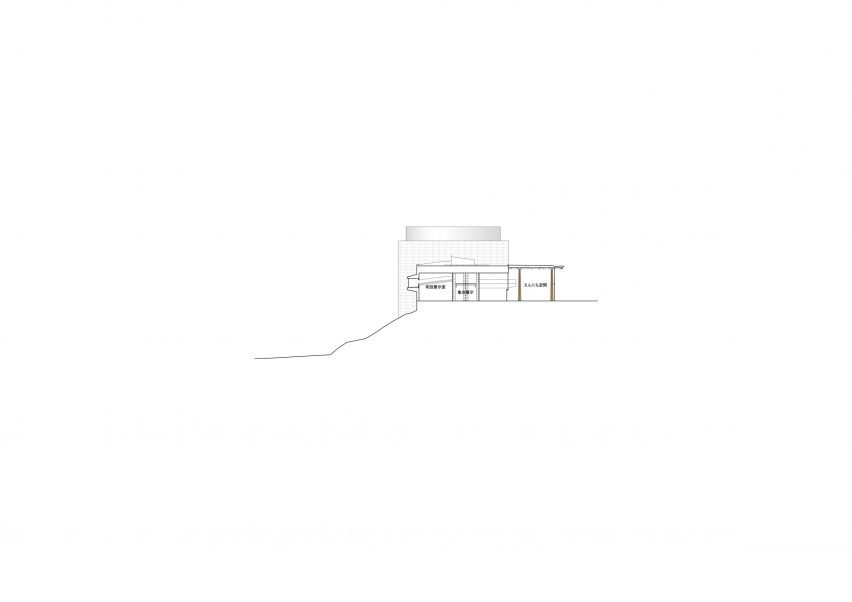 Elevation of Toyota City Museum by Shigeru Ban
