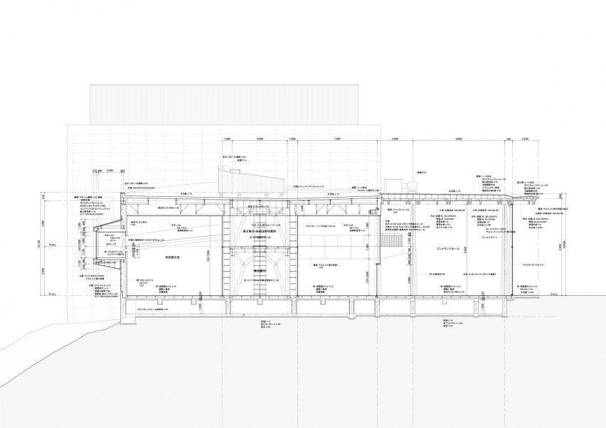 Section of Toyota City Museum by Shigeru Ban