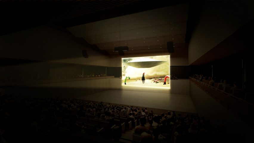 Performing arts centre New Mexico DS+R