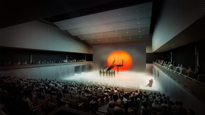 Performing arts centre New Mexico DS+R