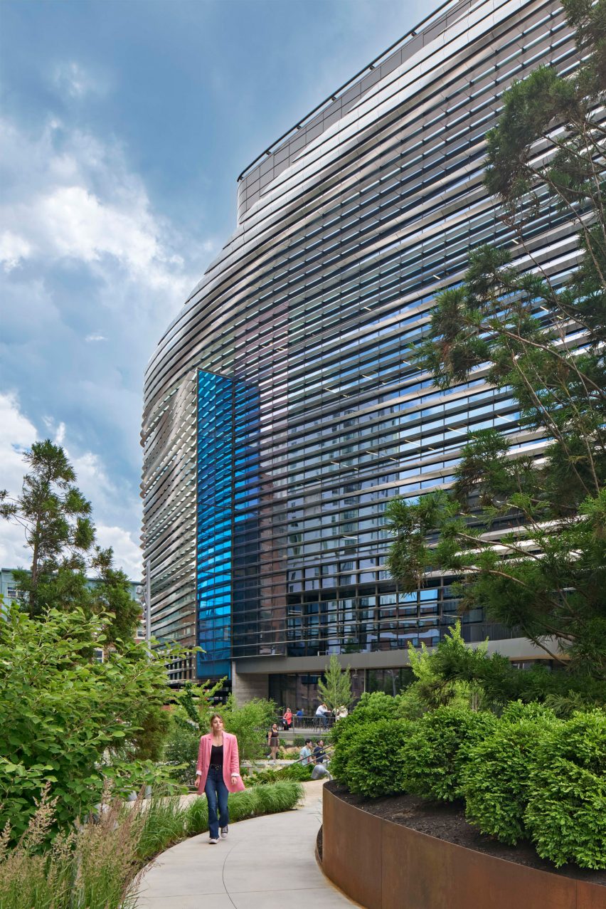 Education building at Northeastern University